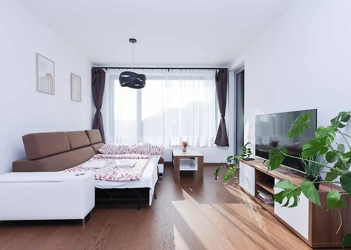 דירה Skypark Tower 3- Free Parking And Views